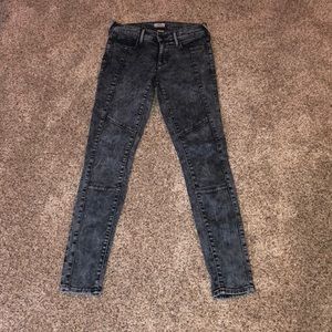True Religion Halle Mid Rise Super Skinny Jeans